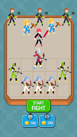 Merge Stickman Warrior Screenshot 3