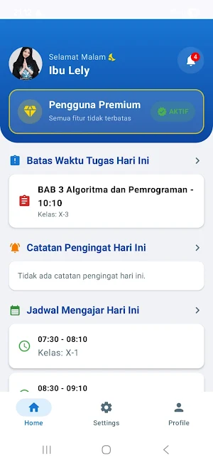 TeacherPro Kehadiran & Nilai Screenshot 0