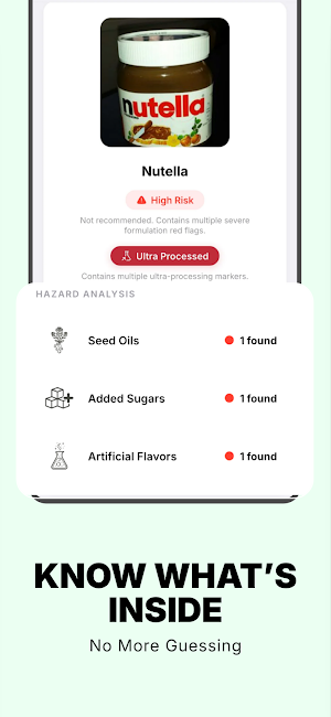 Healthysm: AI Product Scanner Screenshot 2