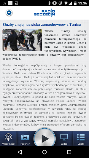 Radio Szczecin Screenshot 1
