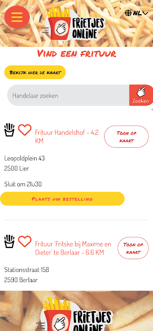 Frietjesonline Screenshot 1