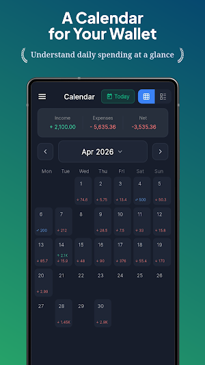 DimeDock: Money Manager Screenshot 3
