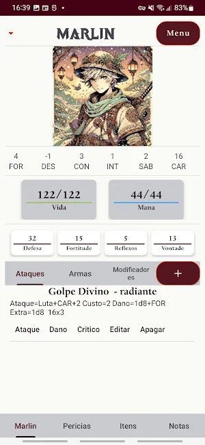 Fichas T20 Screenshot 1