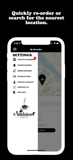 Nibbāna Café Screenshot 2