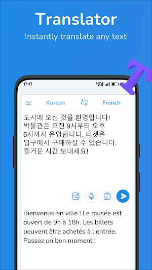 Korean-French translator Screenshot 0