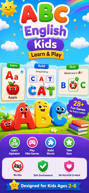 ABC English Kids -Learn & Play Screenshot 0