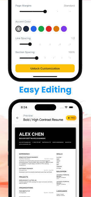 ATS Resume Builder & CV Maker Screenshot 1