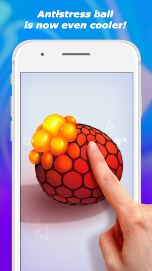 Squishy toy DIY - antistress slime ball, relaxing Screenshot 3