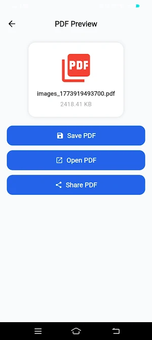 Image To PDF Screenshot 2
