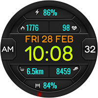 Digital CABRUM  Watch face