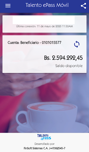 Sodexo Talento ePass Móvil Screenshot 1