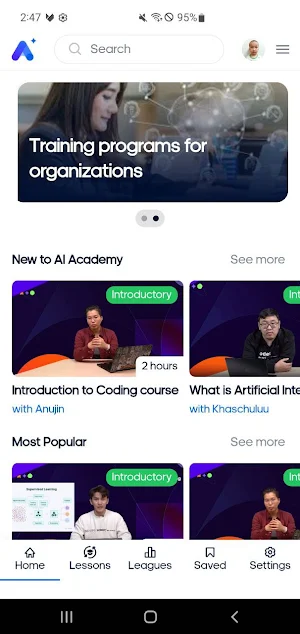 AI academy Asia Screenshot 0