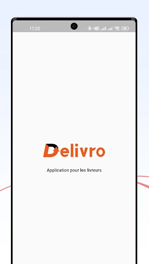 Delivro Livreur Screenshot 0