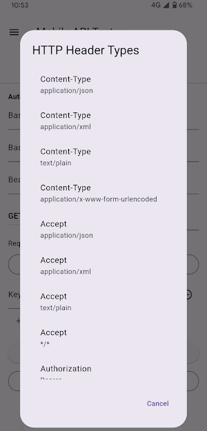 API Tester  REST & JSON Client Screenshot 1