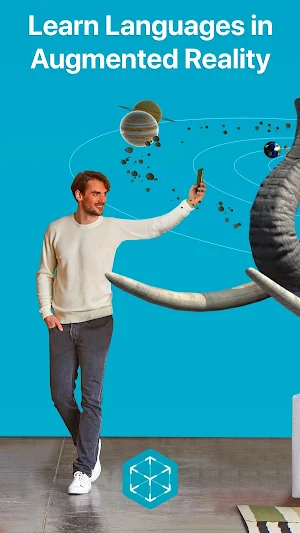 Learn Languages in Augmented Reality - Mondly AR Screenshot 0