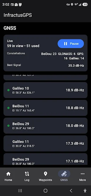 InfractusGPS Screenshot 3