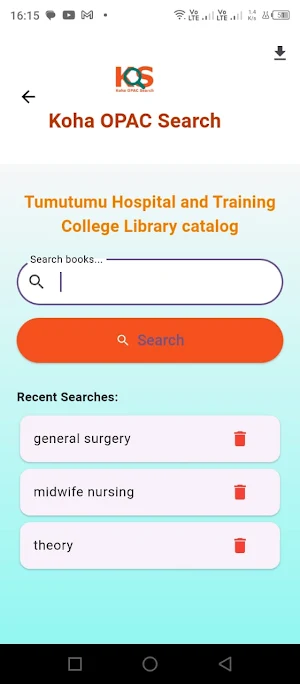 KOS: Koha OPAC Search Screenshot 1