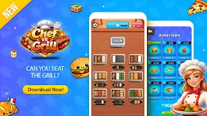 Chef vs Grill : Food Sort Screenshot 0