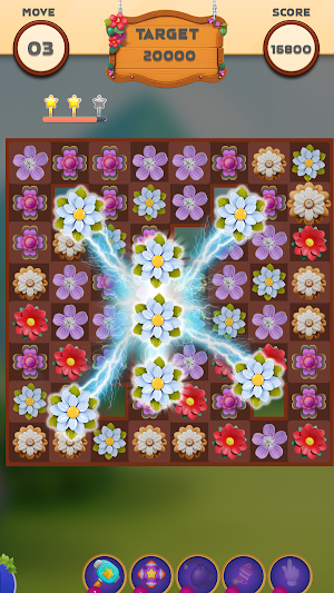 Blossom Mania - Match 3 Puzzle Screenshot 3