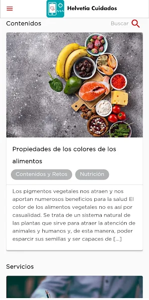 Cuidados Helvetia Screenshot 1