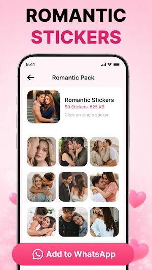 Love Messages & WAStickers Screenshot 3