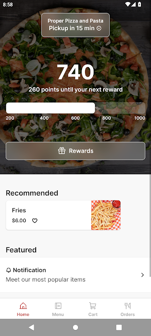 Proper Pizza and Pasta Screenshot 0