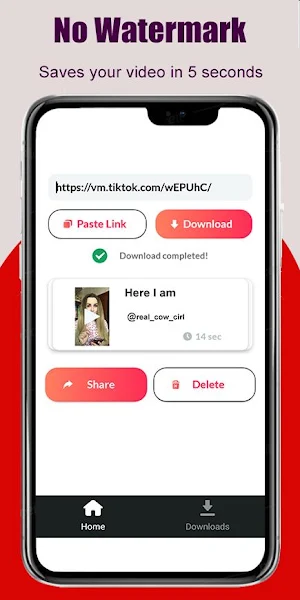 SSSTik video downloader for TT Screenshot 1