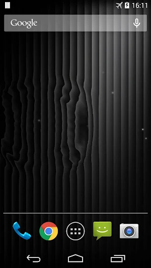 Black Water Live Wallpaper Screenshot 1
