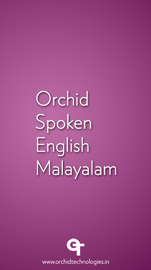 Spoken English Malayalam Screenshot 0