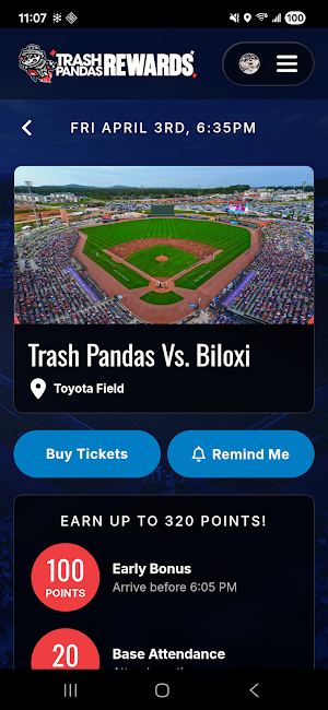 Trash Pandas Rewards Screenshot 3