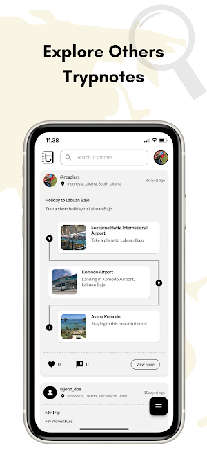 Trypnotes Screenshot 2