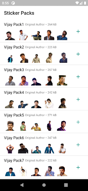 Thalapathy Vijay Stickers Screenshot 1