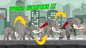 Hybrid Elephant: City Rampage Screenshot 2