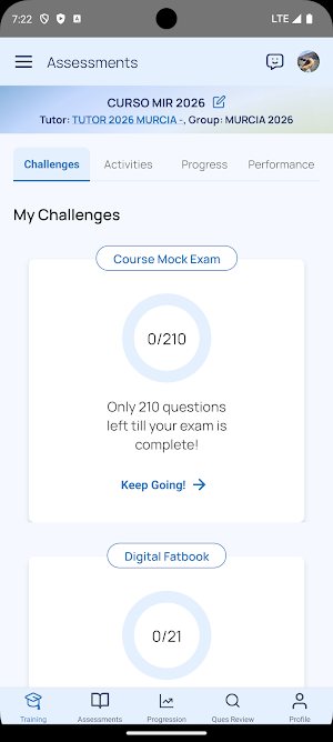 Healthcademia App Screenshot 1