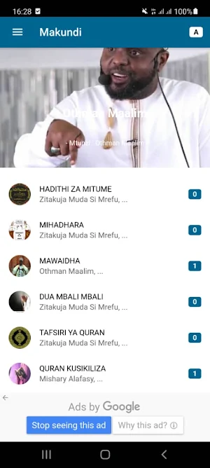 Mawaidha App Screenshot 2