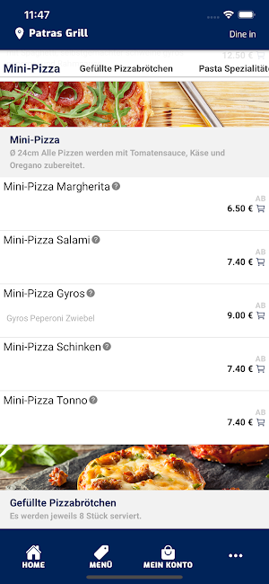 Patras Grill Eschweiler Screenshot 2