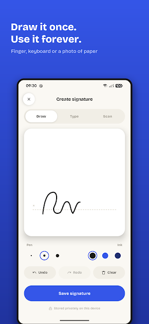 QuickSign : Signature On Docs Screenshot 1