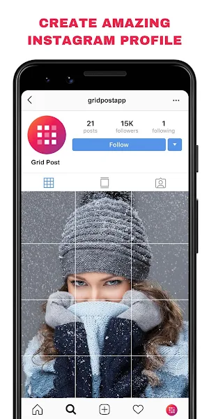 Grid Post - Photo Grid Maker for Instagram Profile Screenshot 2