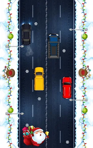 Christmas Car Racing Screenshot 0