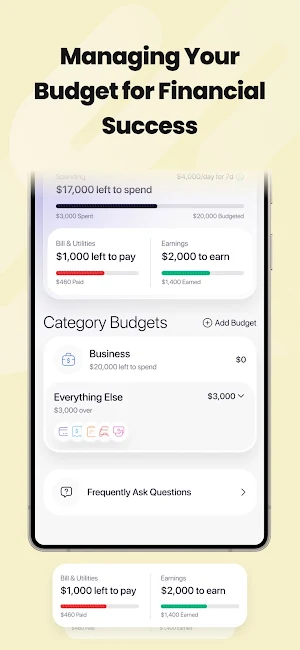 Owl Budget - Money Management Screenshot 1