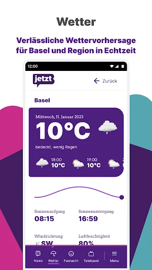 Baseljetzt Screenshot 2