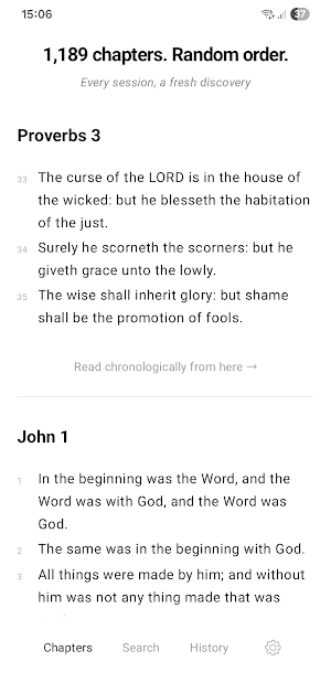 Bible Scroll (KJV) Screenshot 2