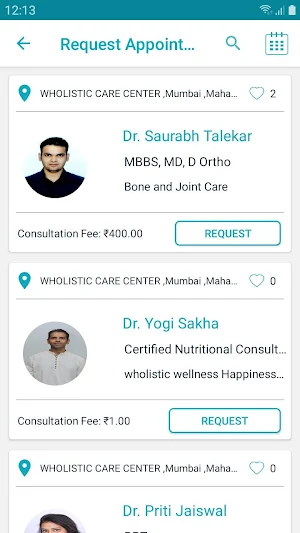 Wholistic Care Clinic Screenshot 1