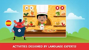 Spanish for kids - Pili Pop Screenshot 1