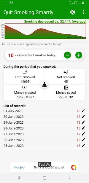 Quit Smoking Smartly Screenshot 0