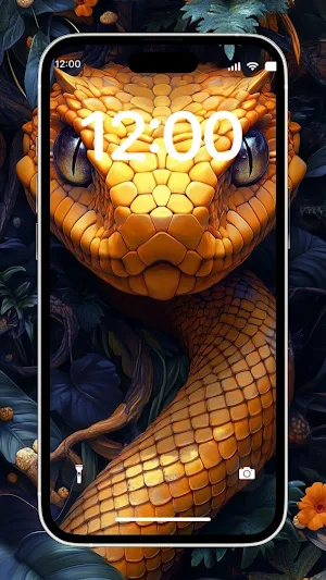 Snake Wallpaper Screenshot 1