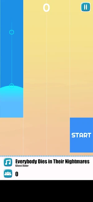 Ghost Rider Music Tiles Game Screenshot 1