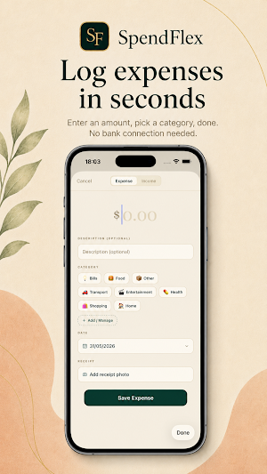SpendFlex Screenshot 1