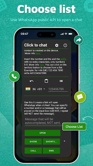 Click to Chat Screenshot 2