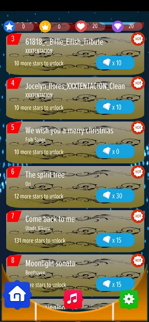 XXXTentacion : Piano Tiles Ru Screenshot 3